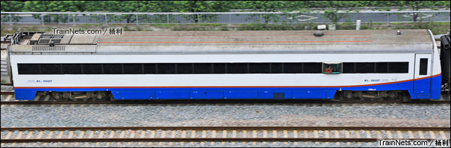 2015年5月。配属广铁广段的WX25T型轨检车（160km/h）。（图/杨利）