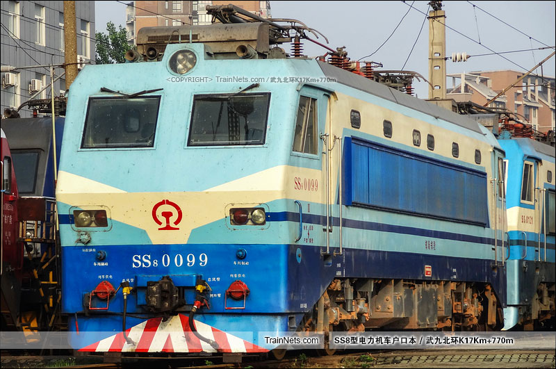 2015年5月30日。武客机。SS8-0099。(图/武九北环K17Km+770m)